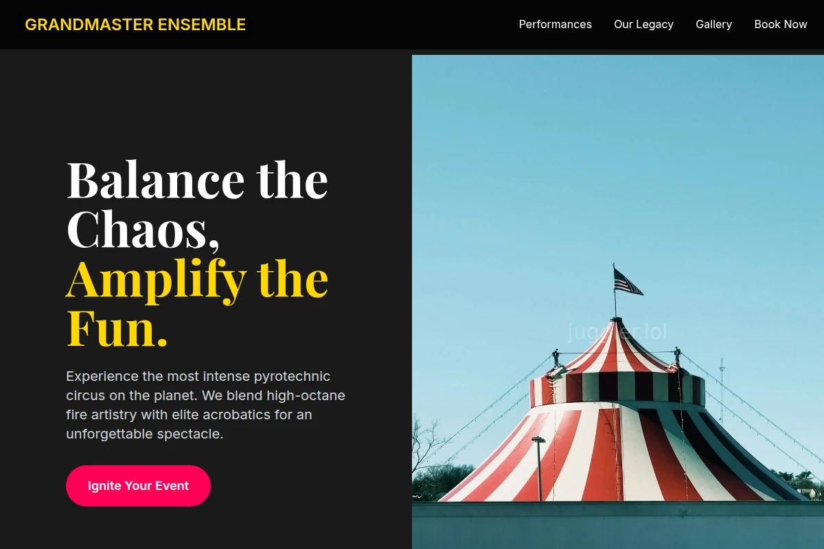 Pyrotechnic Circus