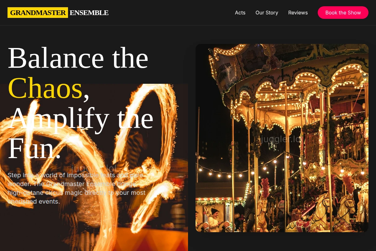 Spectacle Circus