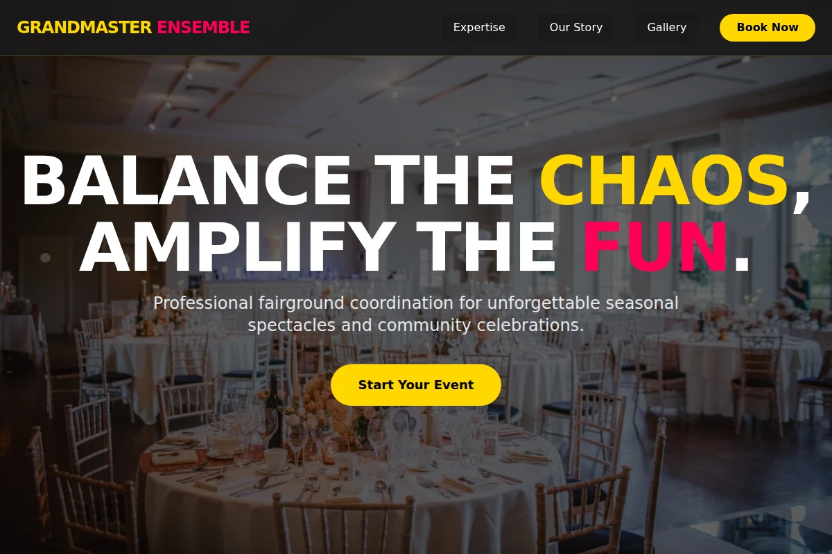 Fairground Event Planning