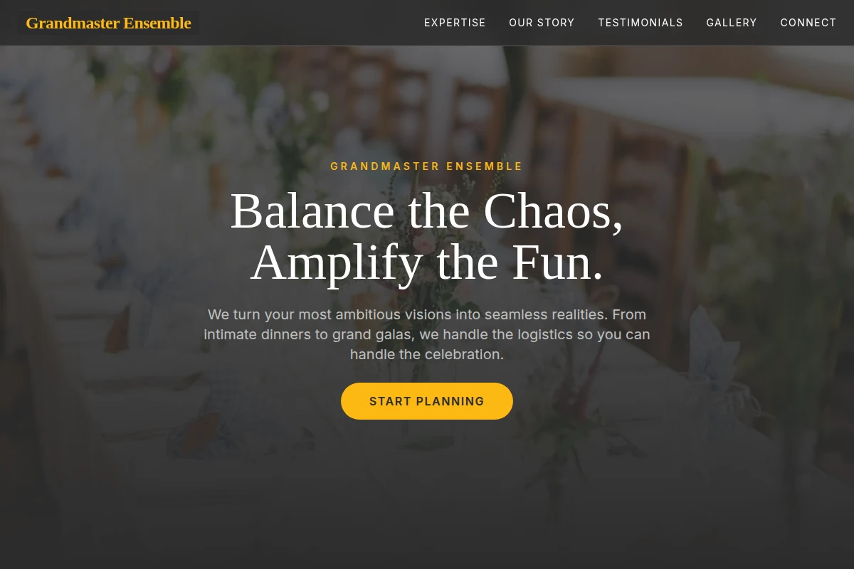 Portfolio Event Planning