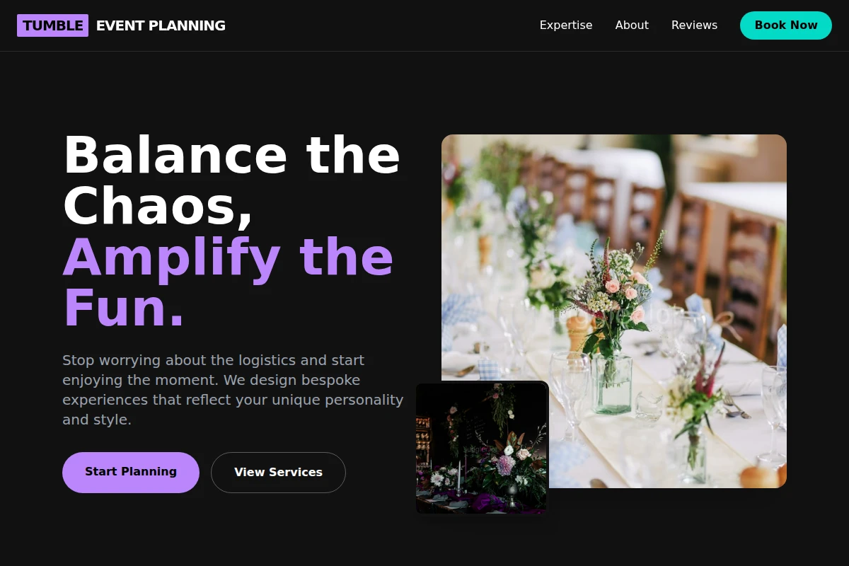 Tumble Event Planning