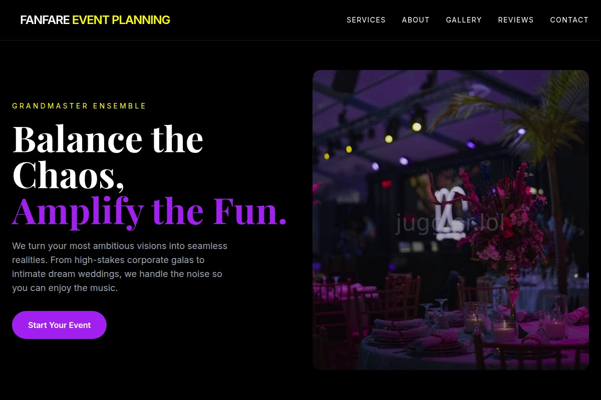 Fanfare Event Planning