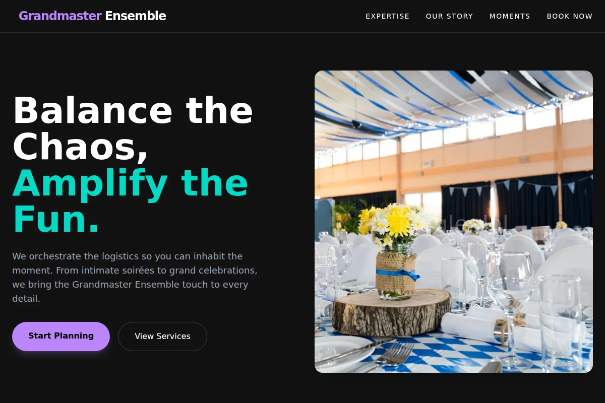 Fountain Event Planning