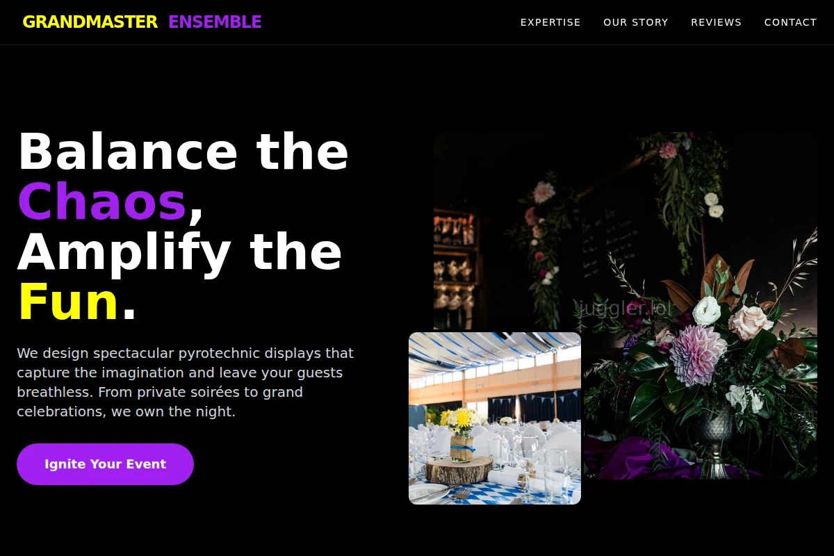Pyrotechnic Event Planning