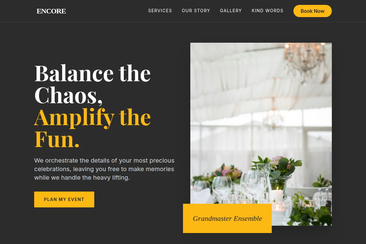 Encore Event Planning