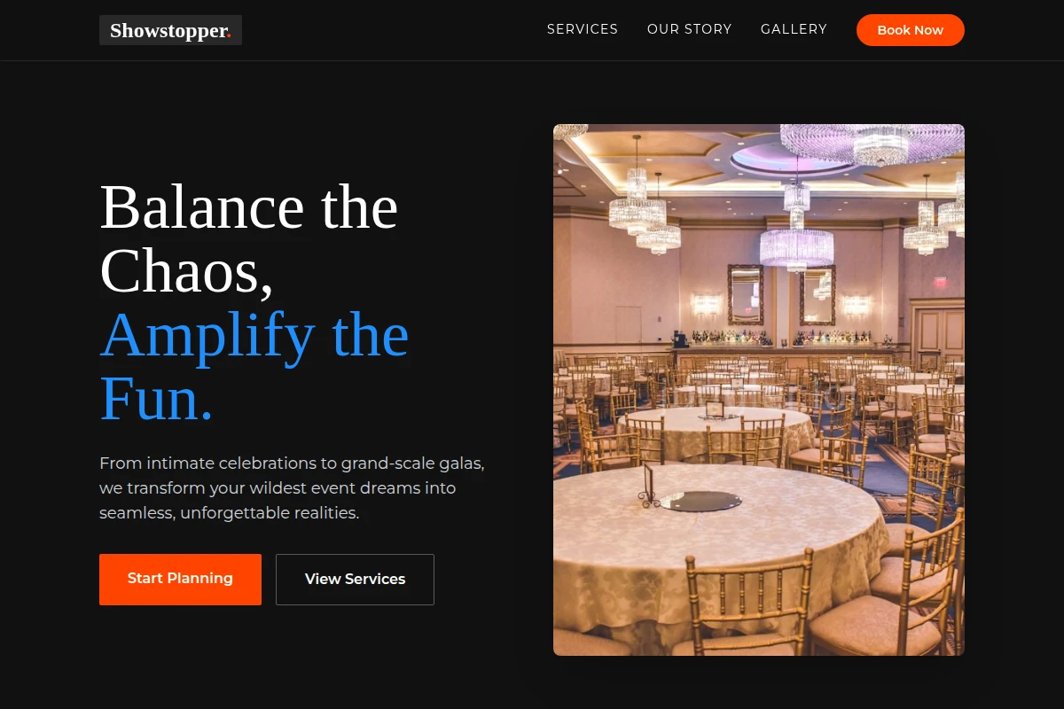 Showstopper Event Planning