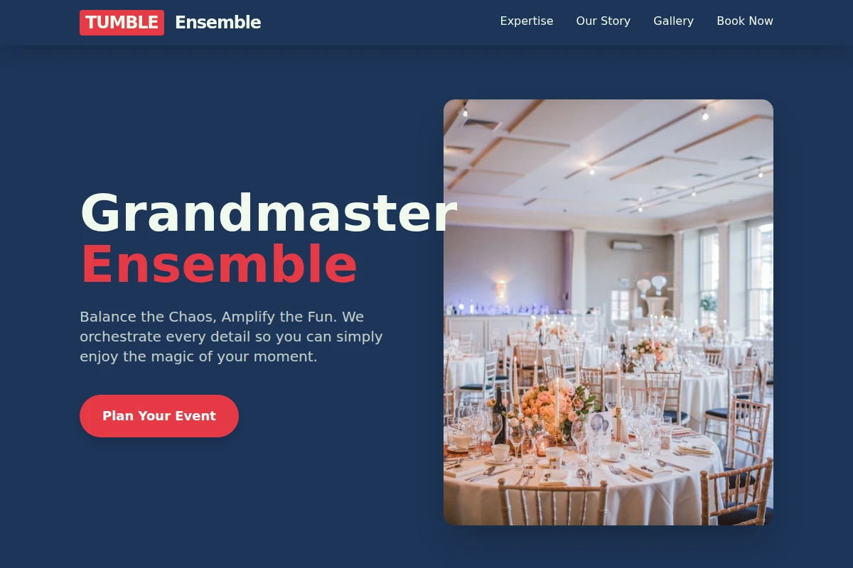 Tumble Event Planning