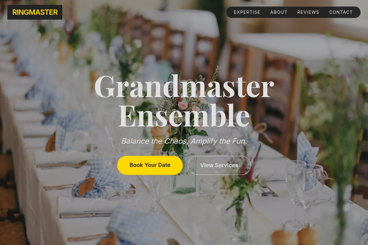 Ringmaster Event Planning