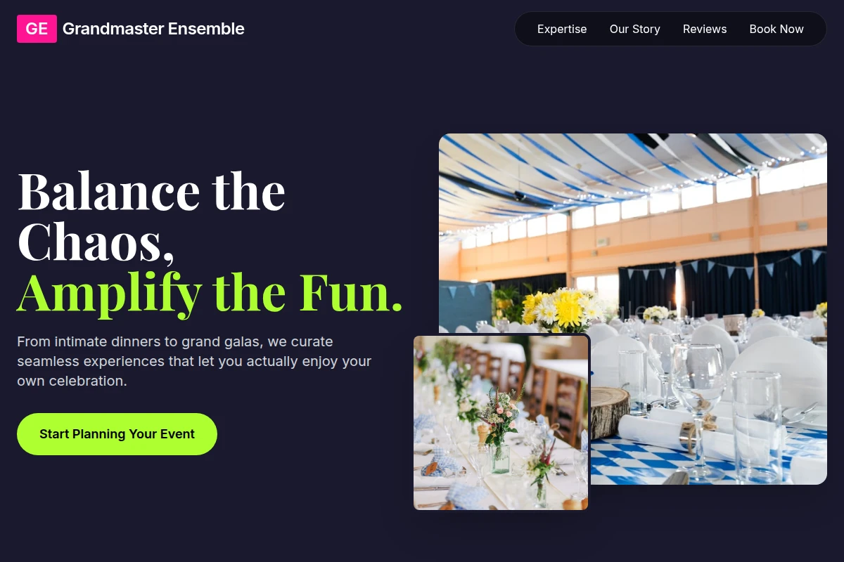 Glitter Event Planning