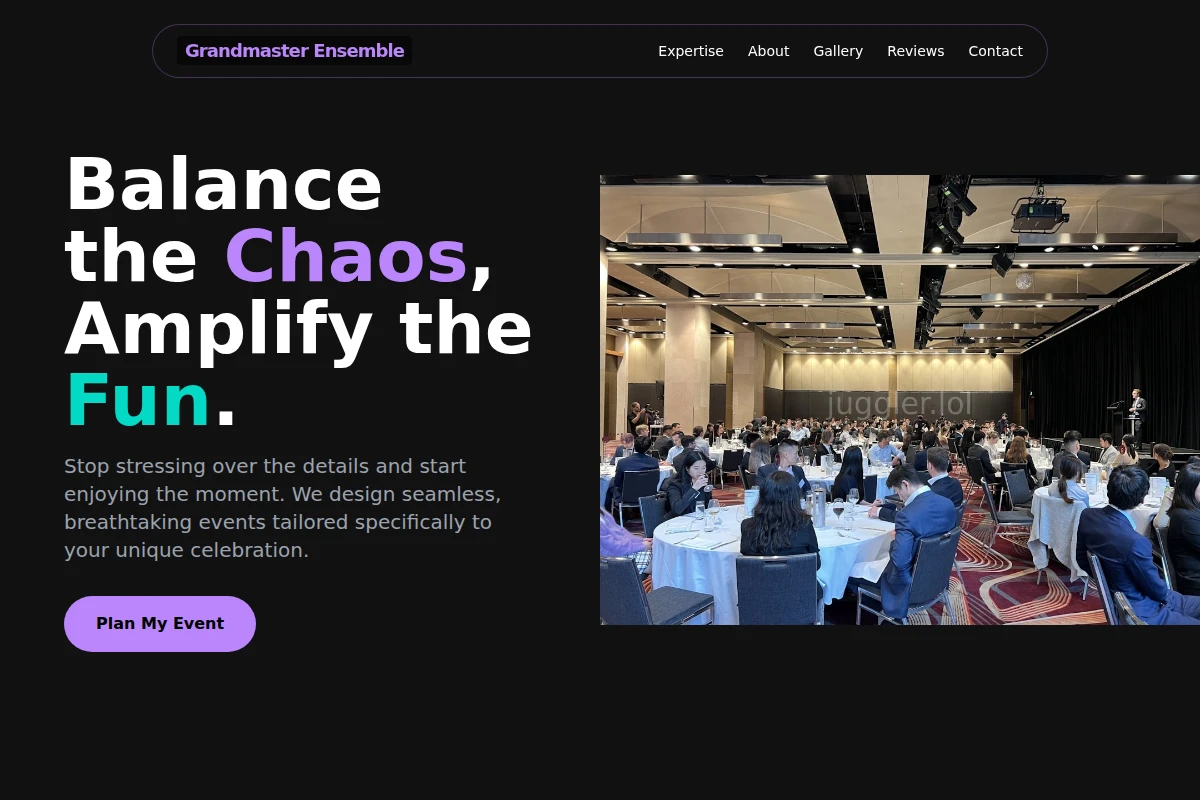 Balance Event Planning