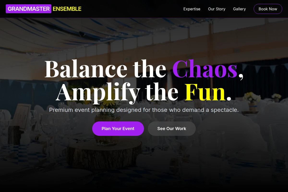 Sideshow Event Planning