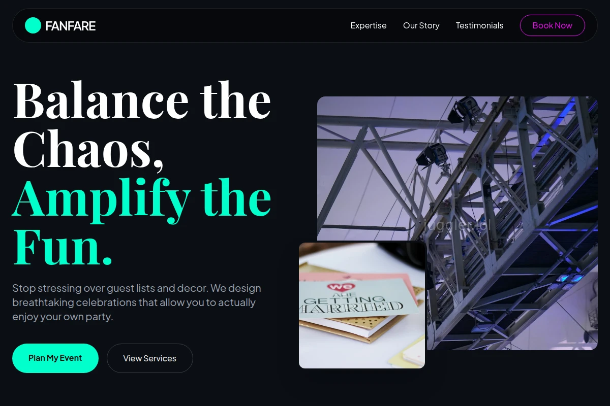 Fanfare Party Planner
