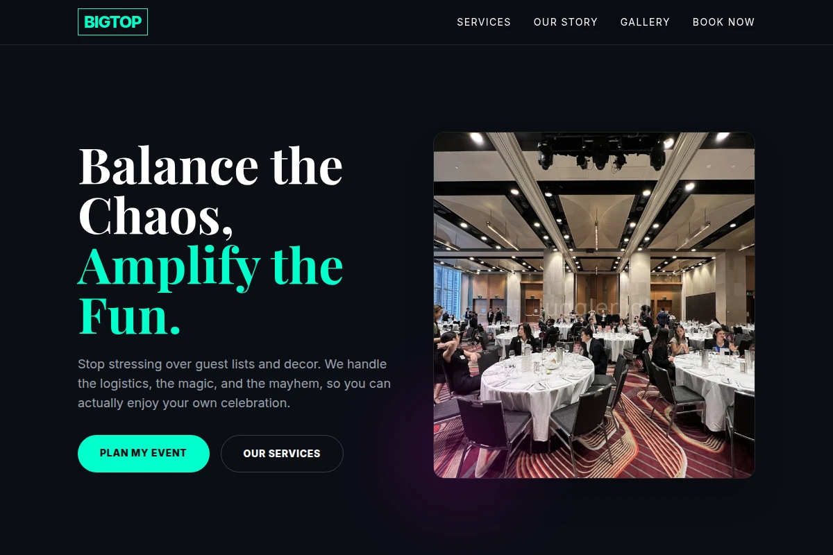 BigTop Party Planner