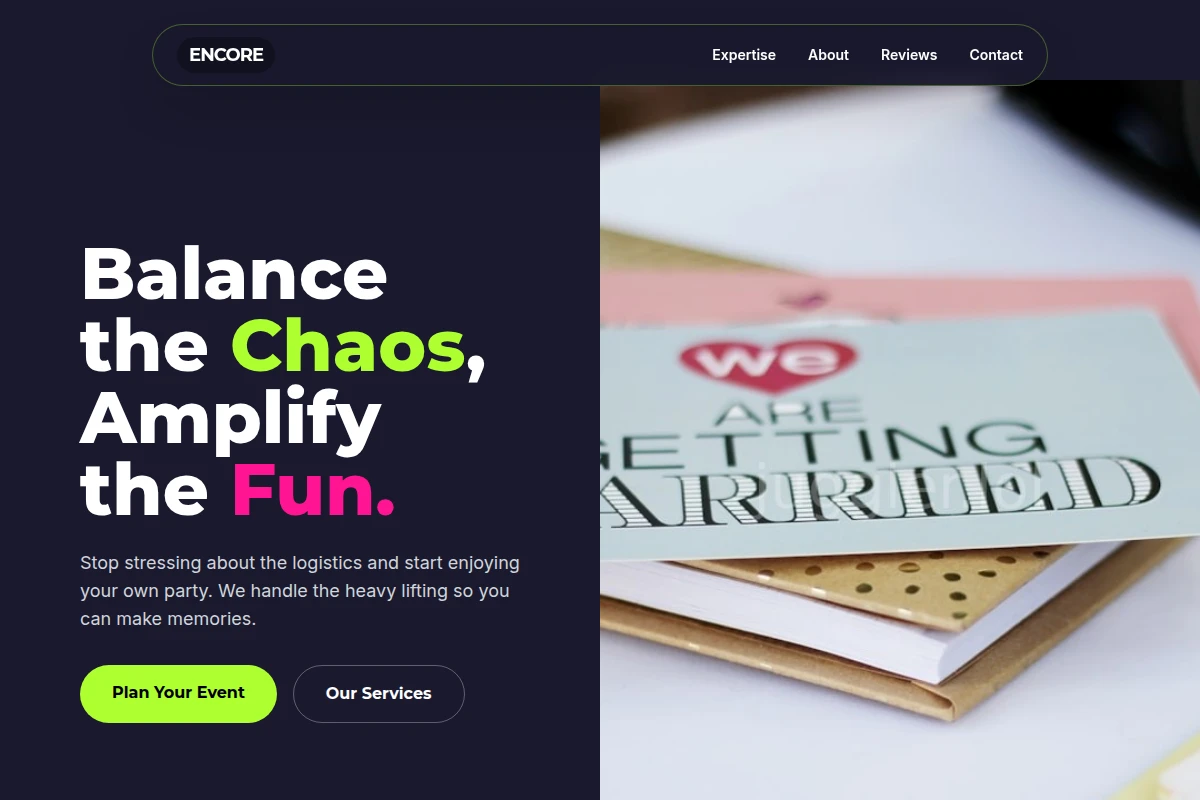 Encore Party Planner
